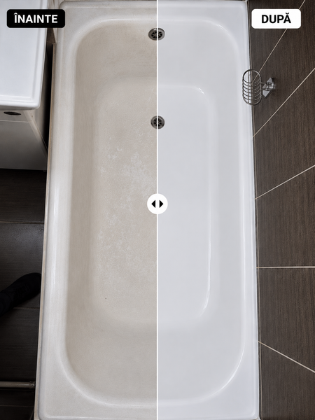 Reconditionari cazi baie, cada va arata ca noua, Garantie 4 ani.